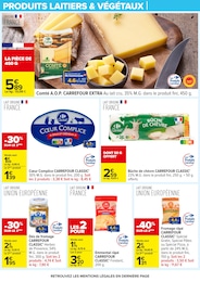 Prix et réduction Fromage râpé dans le prospectus Carrefour en cours Offre Fromage râpé dans le catalogue Carrefour du moment à la page 18