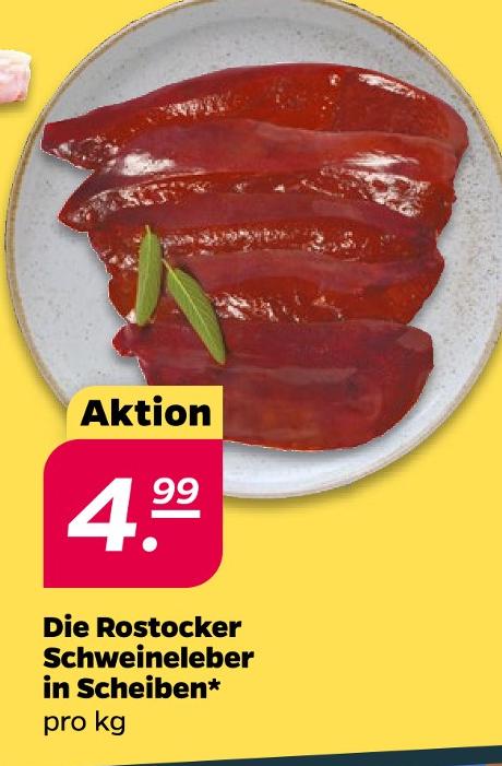 Die Rostocker Schweineleber in Scheiben