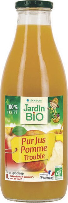 Casino Supermarchés Clermont-Ferrand - Pur Jus Pomme Trouble Promo Pur Jus Pomme Trouble dans le catalogue Casino Supermarchés "Sélection BIO" à Clermont-Ferrand