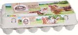 Oeufs de poules élevées en plein air - CARREFOUR ORIGINAL en promo à 3,70 € chez Supermarchés Match Oeufs de poules élevées en plein air - CARREFOUR ORIGINAL dans le catalogue Supermarchés Match
