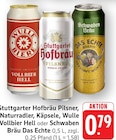 Pilsner Angebote von Stuttgarter Hofbräu bei EDEKA Ravensburg für 0,79 €