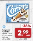 Cornetto Angebote von Langnese bei combi Paderborn für 2,99 €