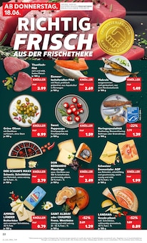 Thunfisch im aktuellen Kaufland Prospekt (Freiburg (Breisgau)) Thunfisch im Kaufland Prospekt "Hier bin ich richtig" mit 56 Seiten (Freiburg (Breisgau))