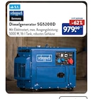 Dieselgenerator SG5200D von scheppach im aktuellen ALDI SÜD Prospekt für 979,00 €