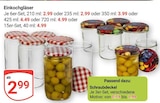 Einkochgläser Angebote bei GLOBUS Herne für 0,79 €