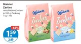Zarties Creamy Nougat von Manner im aktuellen V-Markt Prospekt für 1,59 €