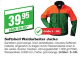 Softshell Waldarbeiter Jacke Angebote bei EGGER Fachmarkt Landshut für 39,95 €