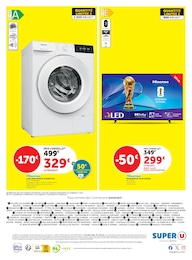 Offre Hisense dans le catalogue Super U du moment à la page 4
