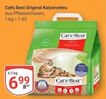 Aktuelles Original Katzenstreu Angebot bei GLOBUS in Duisburg ab 6,99 €