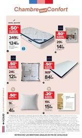 Promos Matelas dans le catalogue "HOME" de Carrefour Matelas en promo dans le catalogue Carrefour à la page 20
