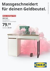 Aktueller IKEA Möbel & Einrichtung Prospekt in Lichtenau und Umgebung, "Massgeschneidert für deinen Geldbeutel." mit 1 Seite, 17.06.2024 - 24.06.2024