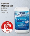 Meersalz fein im V-Markt Prospekt Meersalz fein von Aquasale im aktuellen V-Markt Prospekt für 0,79 €