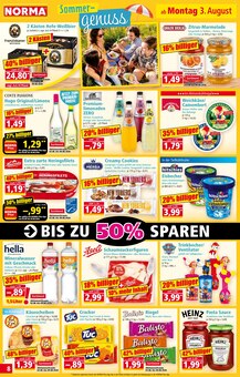 Eis im aktuellen Norma Prospekt (München) Eis im Norma Prospekt "Mehr fürs Geld" mit 28 Seiten (München)