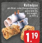 Rollmöpse im Angebot bei EDEKA in Mülheim Rollmöpse Angebote bei EDEKA Mülheim für 1,19 €