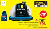 Detacheur SpotClean C3 Essential - Bissell - Hyper U à Manosque Detacheur SpotClean C3 Essential - Bissell en promo chez Hyper U Manosque à 79,99 €