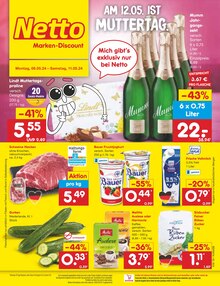 Aktueller Netto Marken-Discount Prospekt "Aktuelle Angebote" Seite 1 von 55 Seiten für Bad Soden-Salmünster