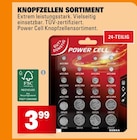 Knopfzellen Sortiment Angebote von Power Cell bei E center Mannheim für 3,99 €