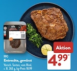 Aktuelle Rindfleisch Angebote bei ALDI SÜD in Karlsruhe Aktuelles Entrecôte, gewürzt Angebot bei ALDI SÜD in Karlsruhe ab 4,99 €