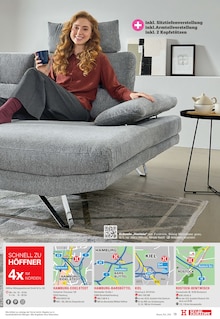 Couch im aktuellen Höffner Prospekt (Kiel) Couch im Höffner Prospekt "POLSTER SPEZIAL!" mit 20 Seiten (Kiel)