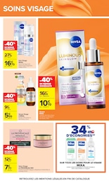 Prix et réduction Nivea dans le prospectus Carrefour en cours Offre Nivea dans le catalogue Carrefour du moment à la page 19