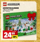 Minecraft Adventskalender im Angebot bei Marktkauf in Waiblingen Minecraft Adventskalender Angebote von LEGO bei Marktkauf Waiblingen für 24,99 €