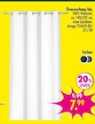 Ösenvorhang Ida Angebote bei SB Möbel Boss Dresden für 7,99 €