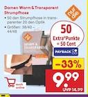 Damen Warm & Transparent Strumpfhose Angebote von Nur Die bei Netto Marken-Discount Göppingen für 9,99 €