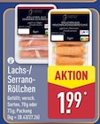 Aktuelle Lachs Angebote bei ALDI Nord in Paderborn Aktuelles Lachs-Röllchen Angebot bei ALDI Nord in Paderborn ab 1,99 €