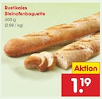 Rustikales Steinofenbaguette im Angebot bei Netto Marken-Discount in Oldenburg Rustikales Steinofenbaguette Angebote bei Netto Marken-Discount Oldenburg für 1,19 €