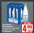 Mineralwasser im Angebot bei EDEKA in Falkensee Mineralwasser Angebote von Gerolsteiner bei EDEKA Falkensee für 4,99 €