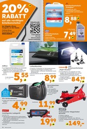 Wagenheber im Globus-Baumarkt Prospekt in Goslar Aktueller Globus-Baumarkt Prospekt mit Wagenheber, "Immer eine Idee besser", Seite 14