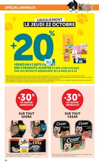 Promotion Epilateur dans le prospectus Hyper U, valable du 20/10/2026 au 01/11/2026 Promo Epilateur dans le catalogue Hyper U du moment à la page 20