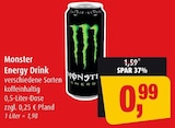 Energy Drink im Angebot bei Markant in Neumünster Energy Drink Angebote von Monster bei Markant Neumünster für 0,99 €