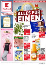 Kaufland Prospekt "ALLES FÜR EINEN", 40 Seiten, für Essen, 10.10.2019 - 16.10.2019 Kaufland Prospekt "ALLES FÜR EINEN", 40 Seiten, für Essen, 10.10.2019 - 16.10.2019