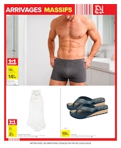 Chaussettes en promo dans le catalogue Carrefour à la page 14