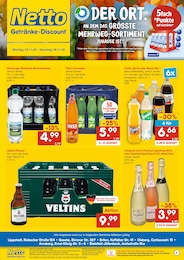 Mineralwasser Angebot im aktuellen Netto Marken-Discount Prospekt auf Seite 1