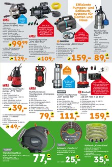 Gartenpumpe Angebot im Globus-Baumarkt Prospekt, gültig von 13.07.2025 bis 19.07.2025 Gartenpumpe Angebot im aktuellen Globus-Baumarkt Prospekt auf Seite 5