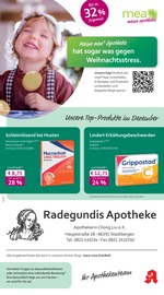 mea - meine apotheke Apotheken Prospekt der aktuellen Woche mit 4 Seiten, gültig von 01.12.2025 bis 31.12.2025, in Stadtbergen und Umgebung Aktueller mea - meine apotheke Apotheken Prospekt in Stadtbergen und Umgebung, "Unsere Dezember-Angebote" mit 4 Seiten, 01.12.2025 - 31.12.2025