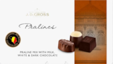 Assortiment de chocolats belges - J.D.GROSS en promo chez Lidl Cergy à 3,99 €