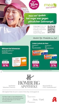 Aktueller mea - meine apotheke Prospekt (Stadtoldendorf, 4 Seiten zum blättern mea - meine apotheke Prospekt Unsere Juli-Angebote mit 4 Seiten
