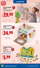 Prix et réduction Maison Enfant En Bois dans le prospectus Lidl en cours Offre Maison Enfant En Bois dans le catalogue Lidl du moment à la page 70