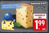 Emmentaler A.O.P. im EDEKA Prospekt Emmentaler A.O.P. im aktuellen EDEKA Prospekt für 1,99 €