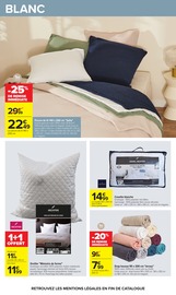 Oreiller en promo dans le catalogue Carrefour à la page 62