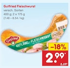 Fleischwurst von Gutfried für 2,99 € bei Netto Marken-Discount im Angebot Fleischwurst von Gutfried im aktuellen Netto Marken-Discount Prospekt