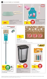 Poubelle Angebote im Prospekt "-60% DE REMISE IMMÉDIATE SUR LE 2ÈME" von Intermarché Hyper Poubelle Angebote im Prospekt "-60% DE REMISE IMMÉDIATE SUR LE 2ÈME" von Intermarché Hyper auf Seite 42