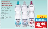 Aktuelle Gerolsteiner Angebote bei Netto Marken-Discount in Potsdam Aktuelles Mineralwasser oder Nearwater Angebot bei Netto Marken-Discount in Potsdam ab 4,44 €