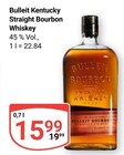 Kentucky Straight Bourbon Whiskey Angebote von Bulleit bei GLOBUS Siegen für 15,99 €