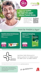 Apotheken Prospekt von mea - meine apotheke in Quierschied Aktueller mea - meine apotheke Apotheken Prospekt für Quierschied: Unsere August-Angebote mit 4} Seiten, 01.08.2026 - 31.08.2026