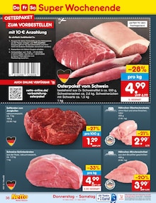 Schweinefleisch im Netto Marken-Discount Prospekt "Aktuelle Angebote" mit 64 Seiten (Karlsruhe)