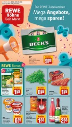 REWE Prospekt "Dein Markt" für Nordhausen, 32 Seiten, 29.09.2025 - 04.10.2025